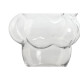 Jarrón Home ESPRIT Transparente Cristal 19 x 19 x 24 cm