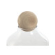 Jarrón Home ESPRIT Transparente Natural Madera Cristal 18 x 18 x 24 cm