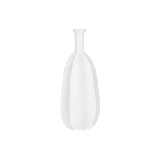 Jarrón Home ESPRIT Blanco Fibra de Vidrio 30 x 30 x 80 cm