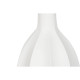Jarrón Home ESPRIT Blanco Fibra de Vidrio 30 x 30 x 80 cm
