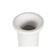 Jarrón Home ESPRIT Blanco Fibra de Vidrio 30 x 30 x 80 cm