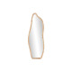 Espejo de pared Home ESPRIT Natural Cristal Ratán Scandi 52,5 x 4 x 150 cm