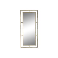 Wall mirror Home ESPRIT Golden Crystal Iron Modern 96 x 5 x 208 cm