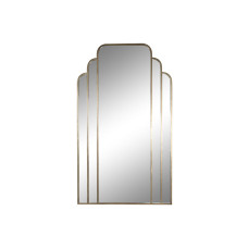 Espejo de pared Home ESPRIT Dorado Cristal Hierro Moderno 122 x 3 x 208 cm