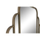Espejo de pared Home ESPRIT Dorado Cristal Hierro Moderno 122 x 3 x 208 cm