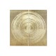 Wall Decoration Home ESPRIT Golden 97 x 3 x 97 cm (2 Pieces)