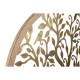 Wall Decoration Home ESPRIT Golden Natural Tree Cottage 60 x 1,5 x 60 cm (2 Units)