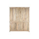 Vitrina Home ESPRIT Cristal Madera de mango 180 x 45 x 220 cm