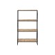 Shelves Home ESPRIT Black Metal Fibre 50 x 25 x 88 cm