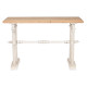 Consola Home ESPRIT Amarillo Blanco Abeto Madera MDF 120 x 50 x 77 cm