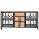Chest of drawers Home ESPRIT Metal Fir Loft 122 x 37 x 58,5 cm