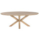 Dining Table Home ESPRIT Natural Mango wood 200 x 100 x 77 cm