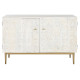 Sideboard Home ESPRIT White Golden 120 x 45 x 80 cm