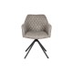 Chair DKD Home Decor Black Grey 55 x 58 x 83 cm