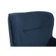 Armchair DKD Home Decor Blue Black Metal 68 x 76 x 90 cm