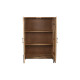 Cupboard Home ESPRIT Black Golden Natural Wood 85 x 38 x 134 cm