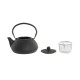 Tetera DKD Home Decor Negro Acero Inoxidable Blanco (2 Unidades)