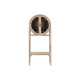 Mueble Auxiliar Home ESPRIT Natural Cristal Teca Madera Reciclada 75 x 40 x 182 cm