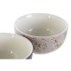 Bowl DKD Home Decor Green Pink Mustard Lilac Dolomite Shabby Chic 600 ml 14 x 14 x 7 cm (4 Units)