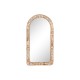 Wall mirror Home ESPRIT Natural Crystal Tropical 61,5 x 7 x 117 cm