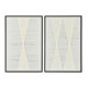 Canvas Home ESPRIT Modern 60 x 3 x 90 cm (2 Units)