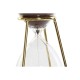 Figura Decorativa DKD Home Decor Reloj de Arena 8 x 8 x 19 cm Dorado Transparente