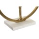 Figura Decorativa DKD Home Decor 33 x 11 x 35,5 cm 36 x 10 x 36 cm Dorado Blanco Yoga (2 Unidades)