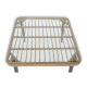 Sofá de Jardín DKD Home Decor 128 x 75 x 72 cm Metal ratán sintético