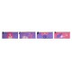 Case DKD Home Decor Pink Lilac 23 x 1 x 9 cm (4 Units)