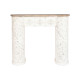 Frontal de chimenea Home ESPRIT Abeto Madera MDF 128 x 28 x 114 cm