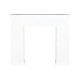 Frontal de chimenea Home ESPRIT Abeto Madera MDF 128 x 28 x 114 cm