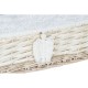 Juego de Cestas Home ESPRIT Crema Natural 49 x 39 x 22 cm (5 Piezas)