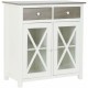 Chest of drawers DKD Home Decor White Grey Crystal Poplar Cottage 80 x 40 x 85 cm