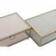 Caja-Joyero DKD Home Decor Beige Rosa Cristal Hierro Plástico 15 x 10 x 6 cm (2 Unidades)