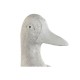 Figura Decorativa Home ESPRIT Gris Pato 16 x 14 x 42 cm (2 Piezas)