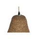 Ceiling Light DKD Home Decor Natural Iron 50 W Jute (44 x 44 x 67 cm)