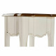 Set of 2 tables DKD Home Decor White Brown 35 x 35 x 80 cm