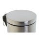Papelera con Pedal DKD Home Decor Plateado 5 L