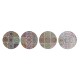 Table Mat Home ESPRIT Cork Dolomite 20 x 20 x 0,7 cm Mandala (4 Units)