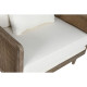 Armchair Home ESPRIT White Natural 93 x 86 x 88 cm