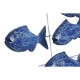 Wall Decoration Home ESPRIT Mediterranean Fish 89 x 10 x 65 cm