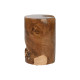 Side table Home ESPRIT Natural Teak 30 x 30 x 45 cm