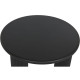 Mesa auxiliar Home ESPRIT Negro Metal 75 x 75 x 40 cm