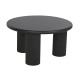 Mesa auxiliar Home ESPRIT Negro Metal 75 x 75 x 40 cm