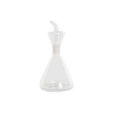 Aceitera DKD Home Decor Transparente Vidrio de Borosilicato 250 ml 9 x 9 x 18 cm