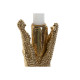 Decorative Figure Home ESPRIT Golden Crocodile 26,5 x 18 x 23,5 cm