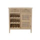 Bottle rack DKD Home Decor Natural 79,5 x 38 x 90 cm