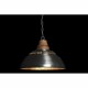 Ceiling Light DKD Home Decor Silver Brown Iron Mango wood 50 W (43 x 43 x 31 cm)