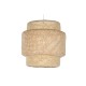 Ceiling Light Home ESPRIT Light brown Bamboo 50 x 50 x 55 cm