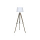 Floor Lamp Home ESPRIT White Brown Wood 40 x 40 x 150 cm